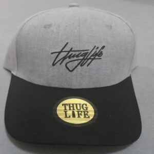 灰黑色 Thug Life Snapback